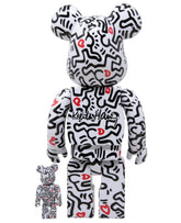 BEARBRICK 100% 400% Keith Haring #8