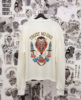 TRUST NO ONE LONG TEE