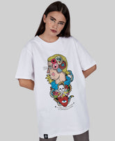 HUMAN BRAIN T-SHIRT WHITE