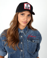 CASQUETTE BOWIE NOIRE