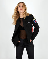 TONGUE BLACK JACKET