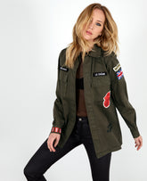 TONGUE GREEN JACKET