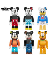 BEARBRICK 100% CHASE MICKEY MOUSE AND FRIENDS