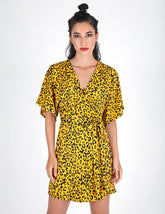 LEO MINI DRESS YELLOW