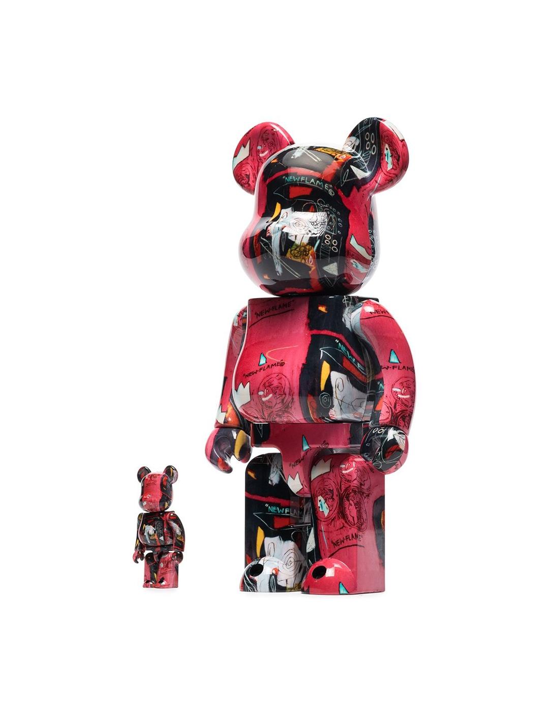 BE@RBRICK - WARHOL X BASQUIAT #2 100% AND 400%