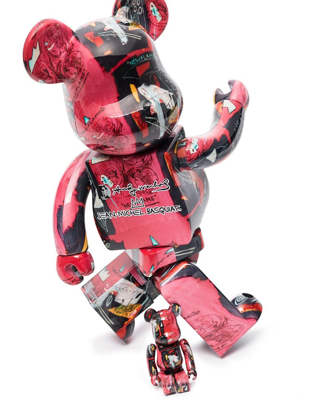 BE@RBRICK - WARHOL X BASQUIAT #2 100% AND 400%