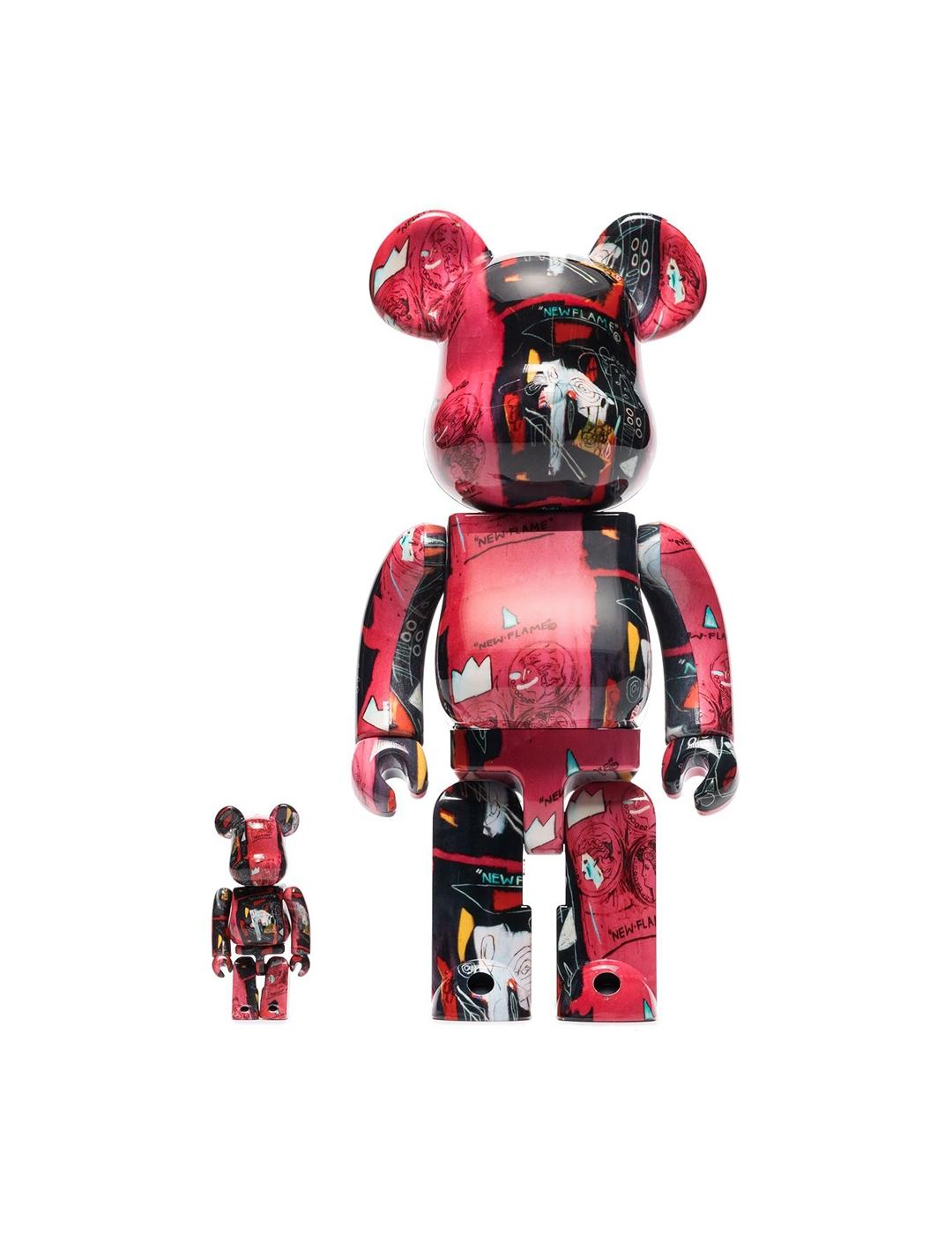 BE@RBRICK - WARHOL X BASQUIAT #2 100% AND 400%