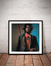 ILLUSTRATION BASQUIAT THE BLUE 2023